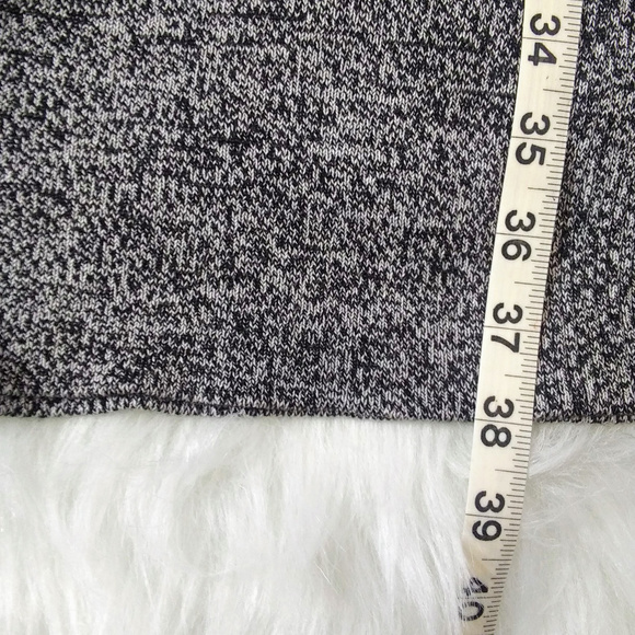 bar III Cold Shoulder heather gray knit dress - Picture 2 of 7